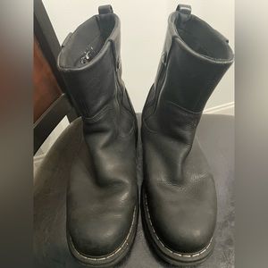 Dr. Martens Black Leather Boots